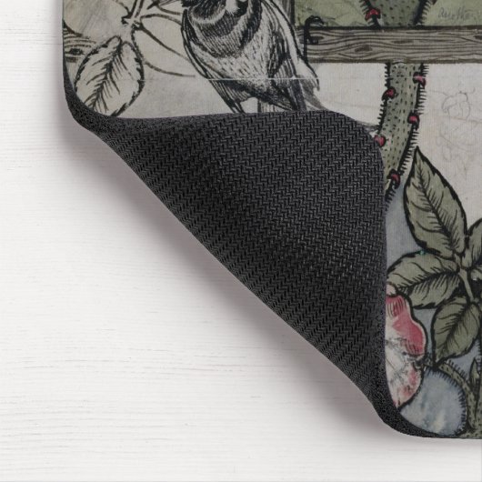 Originalvorlage für "Gitter" Tapetenentwurf, 1 Mousepad (Ecke)