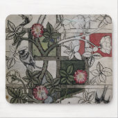 Originalvorlage für "Gitter" Tapetenentwurf, 1 Mousepad (Vorne)