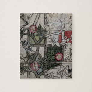 Originalvorlage für "Gitter" Tapetenentwurf, 1 Puzzle