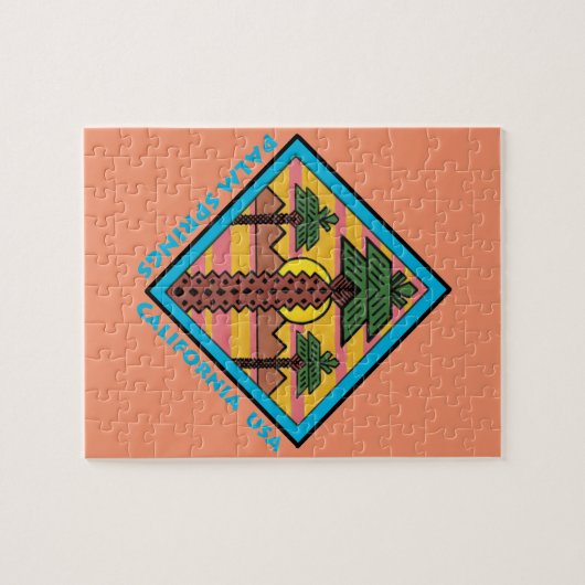 Originalvorlage PALM SPRINGS Kaliforniens USA Puzzle (Horizontal)
