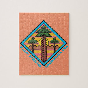 Originalvorlage PALM SPRINGS Kaliforniens USA Puzzle