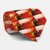 Originelle Abstrakte Malerei Krawatte (Gerollt)