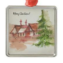 Originelle Aquarellskizze