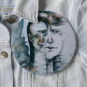 Originelle digitale Kunst Surrealismus Button (Beispiel)