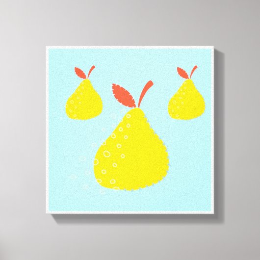 Originelle einfache Kunst Drei Zinnen Canvas Print Leinwanddruck (Vorderseite)