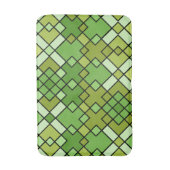 originelle, farbige geometrische Formen Badematte (Vorderseite Vertikal)