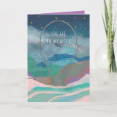 Originelle Kunst, die du mir vorstellst Karte (Vorderseite)