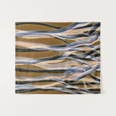 Originelle Kunst Magische Waldbäume Abstrakte Natu Wandteppich (Vorderseite (Horizontal))