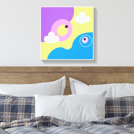 Originelle Kunstdrucke Leinwanddruck (Insitu (Schlafzimmer))