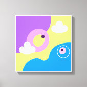 Originelle Kunstdrucke Leinwanddruck (Vorderseite)