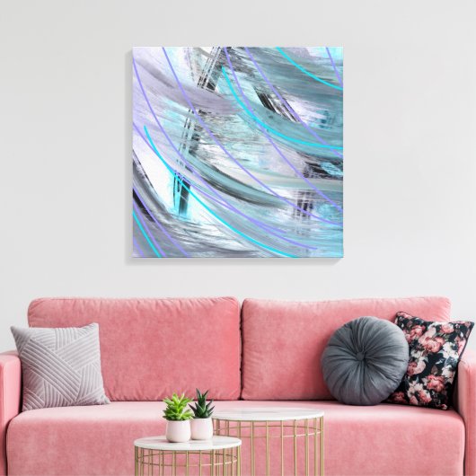 Originelle moderne abstrakte Kunst Leinwanddruck (Insitu (Wohnzimmer))