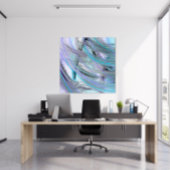 Originelle moderne abstrakte Kunst Leinwanddruck