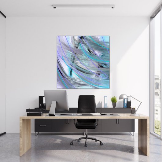 Originelle moderne abstrakte Kunst Leinwanddruck