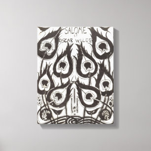 Originelle Skizze für den Cover "Salome" von Oscar Leinwanddruck