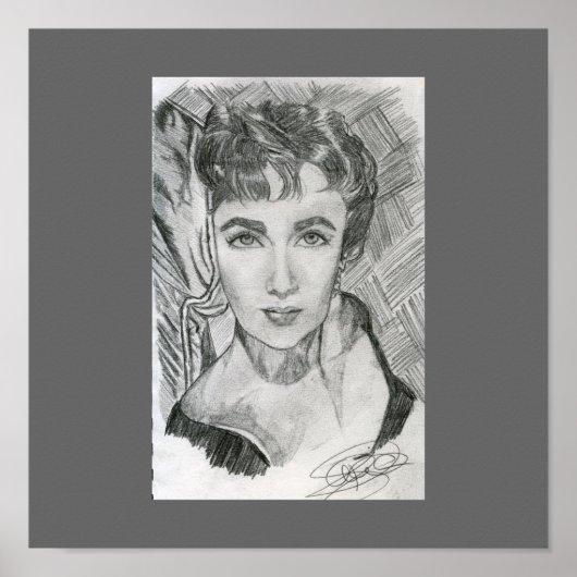 Originelle Skizze Poster (Vorne)