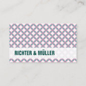 Originelle Visitenkarte (Rückseite)