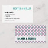 Originelle Visitenkarte (Vorne/Hinten)