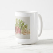 Originelle Wasserfarbskizze Kaffeetasse (VorderseiteRechts)