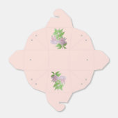 originelles Blumendesign hübsch rosa Blume Geschenkschachtel (Ungefaltet)