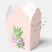 originelles Blumendesign hübsch rosa Blume Geschenkschachtel (Geöffnet)