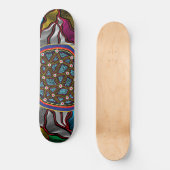 Originelles Design-15-Skateboard Skateboard (Vorderseite)