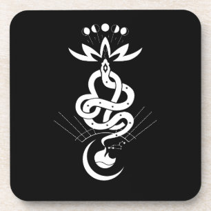 Originelles Design für den Schlangendruck 2025, Lö Getränkeuntersetzer