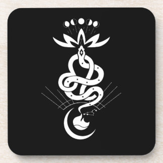 Originelles Design für den Schlangendruck 2025, Lö Getränkeuntersetzer