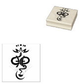 Originelles Design für den Schlangendruck 2025, Pi Gummistempel (Stempel)