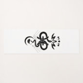 Originelles Design für den Schlangendruck 2025, Sk Yogamatte (Rückseite (Horizontal))