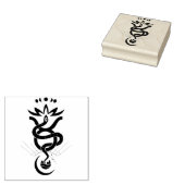 Originelles Design für den Schlangendruck 2025, Ta Gummistempel (Stempel)