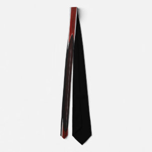 Originelles Design - Schwarzes Cockatoo Krawatte