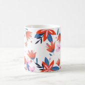 Originelles Grafikdesign fett gedruckte Floristen Kaffeetasse (Mittel)