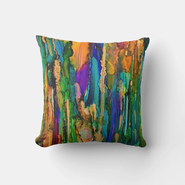 Originelles Kissen im Freien (Vorderseite)