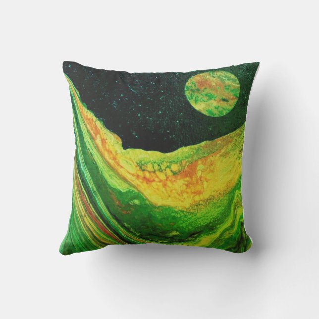 Originelles Kissen im Freien (Rückseite)