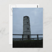 Originelles Leuchtturm im Flamborough Postkarte (Vorne/Hinten)