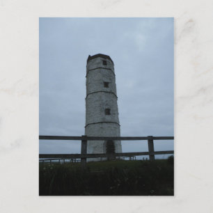 Originelles Leuchtturm im Flamborough Postkarte