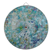 Originelles, modernes Kunstdesign Dartscheibe (vorne)