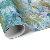 Originelles, modernes Kunstdesign Geschenkpapier (Rolleneckpunkt)