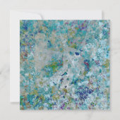 Originelles, modernes Kunstdesign Karte (Vorderseite)