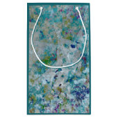 Originelles, modernes Kunstdesign Kleine Geschenktüte (Rückseite)