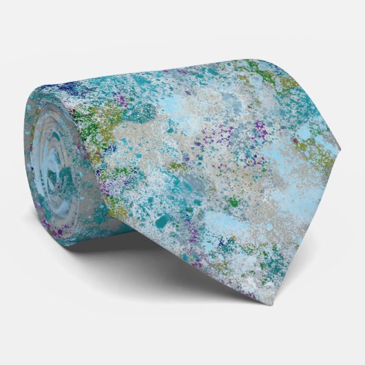 Originelles, modernes Kunstdesign Krawatte (Gerollt)