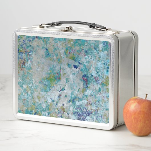 Originelles, modernes Kunstdesign Metall Brotdose (Beispiel)