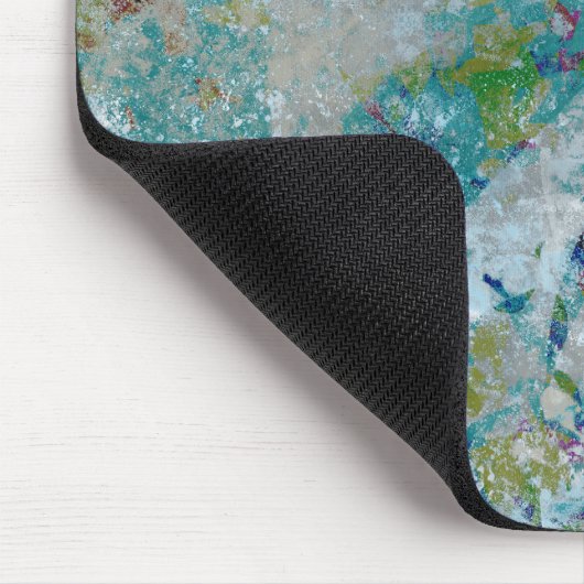 Originelles, modernes Kunstdesign Mousepad (Ecke)