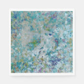 Originelles, modernes Kunstdesign Serviette (Vorderseite)