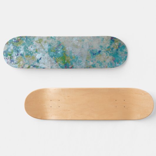 Originelles, modernes Kunstdesign Skateboard (Horizontal)