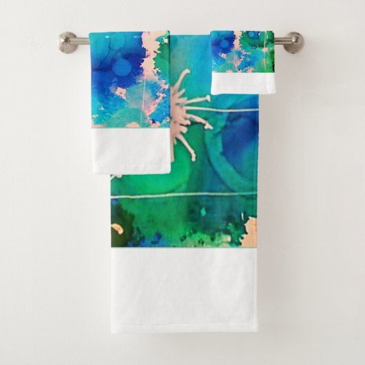 Originelles modernes Set Badetuch (Insitu)