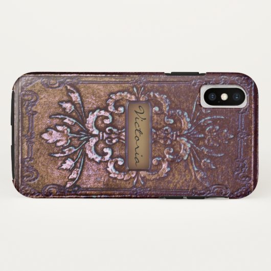 Oriholt Galient Viktorianisch Monogram Case-Mate iPhone Hülle (Rückseite (Horizontal))