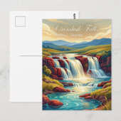 Orinduik-Fälle Guyana Postkarte (Vorne/Hinten)