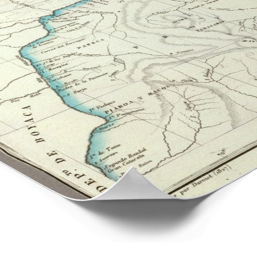 Orinoco Poster (Ecke)