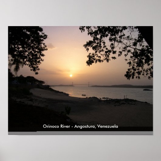 Orinoco River Poster (Vorne)